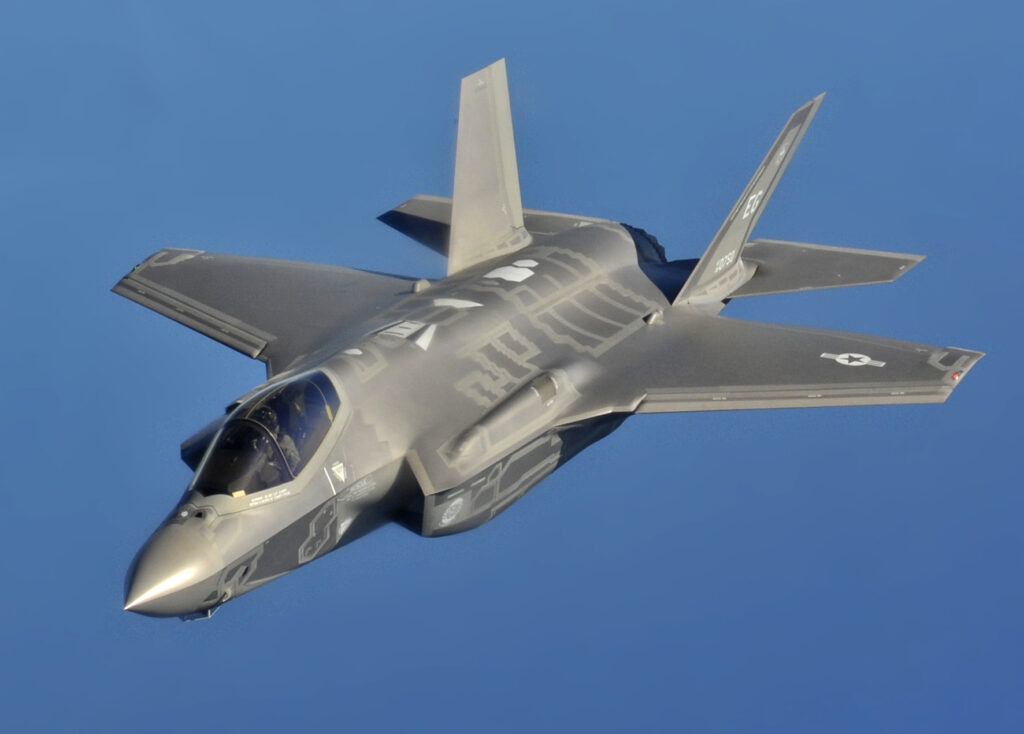 A U.S. Air Force F-35A Lightning II Joint Strike Fighter