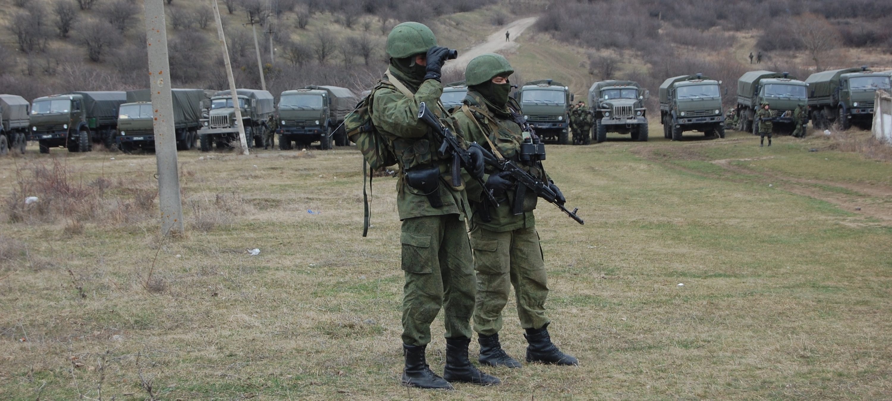 2 Russian special operatives in crimea