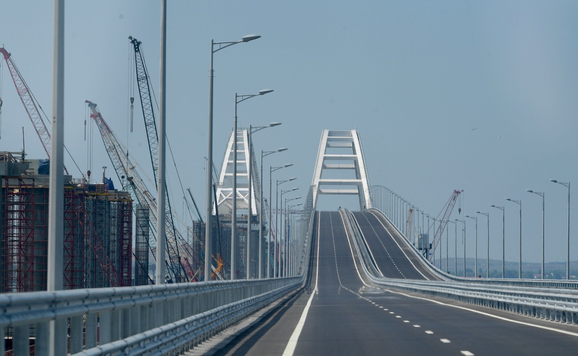 Russian-Crimean Bridge Completion Escalates Ukraine-Russia Tensions