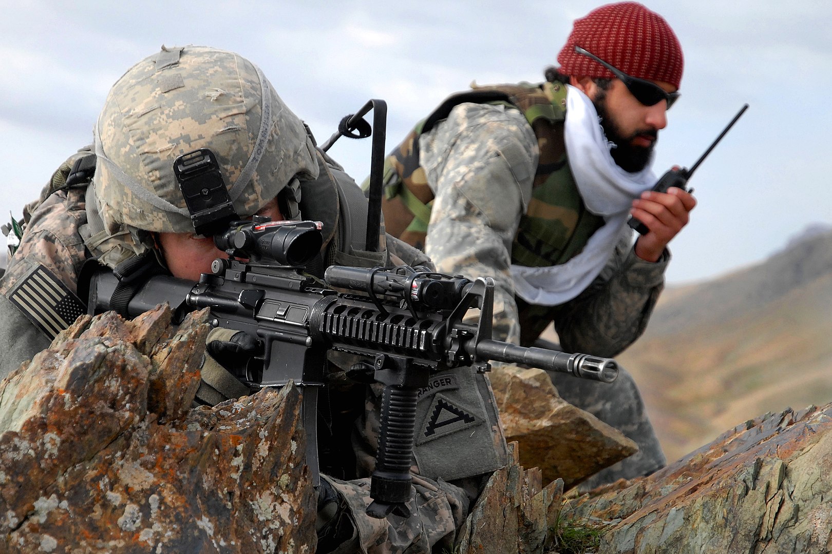 US forces in Kabul province, Afghanistan