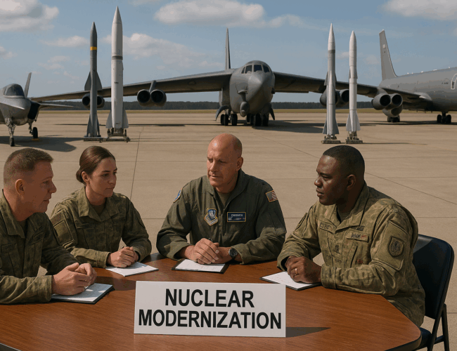 The Air Force’s Nuclear Deterrent: Modernization in Progress