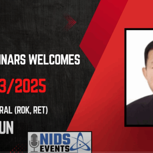 The Implications of a Nuclear Armed South Korea with Lieutenant General In-Bum Chun (ROK, Ret)