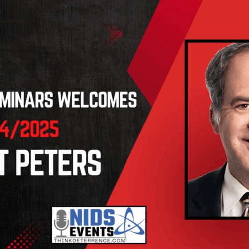 30 HS Rebuilding Lethality: Conservative Priorities for U.S. Nuclear and Missile Defense FY 2027 with Robert Peters