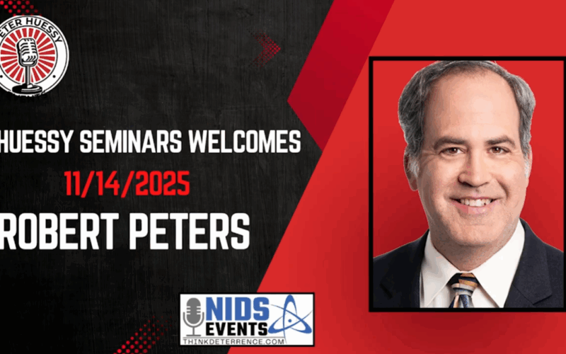 30 HS Rebuilding Lethality: Conservative Priorities for U.S. Nuclear and Missile Defense FY 2027 with Robert Peters