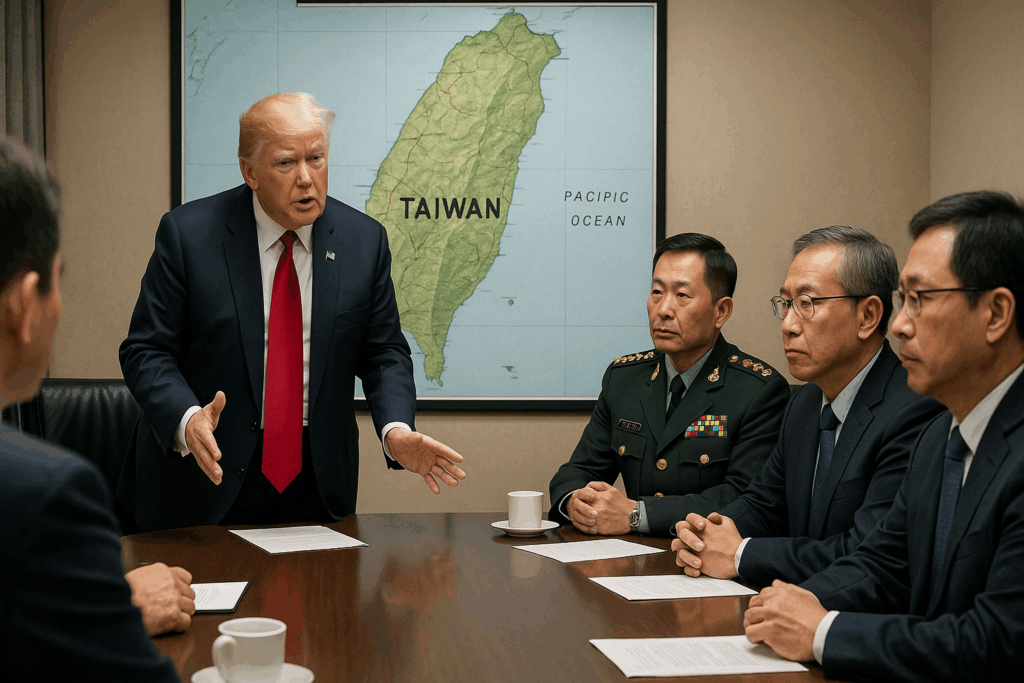 How Taiwan Could Earn Trump a Nobel Peace Prize