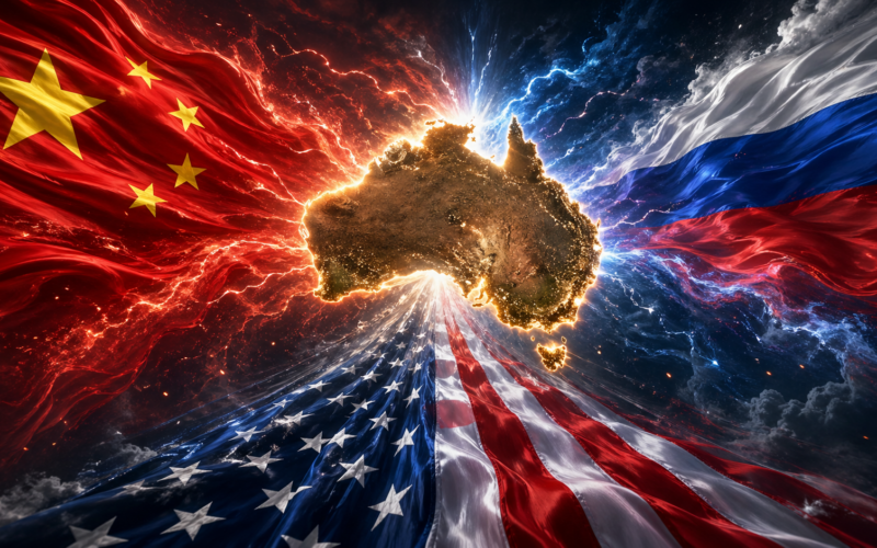 Silent Signals: Russian and Chinese Conventional Threats to NC3 and U.S. Extended Deterrence in Australia