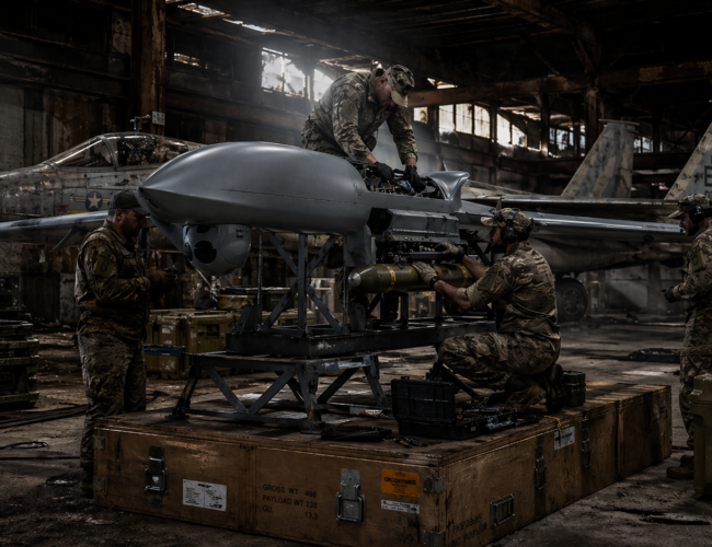 Assessing the Credibility of Manned Platforms in Contemporary Drone-Rich Combat Environment