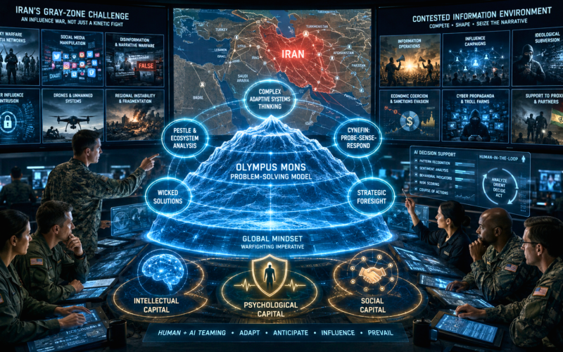 Applying the Olympus Mons Problem-Solving Model to Defeat Iran in the Gray Zone