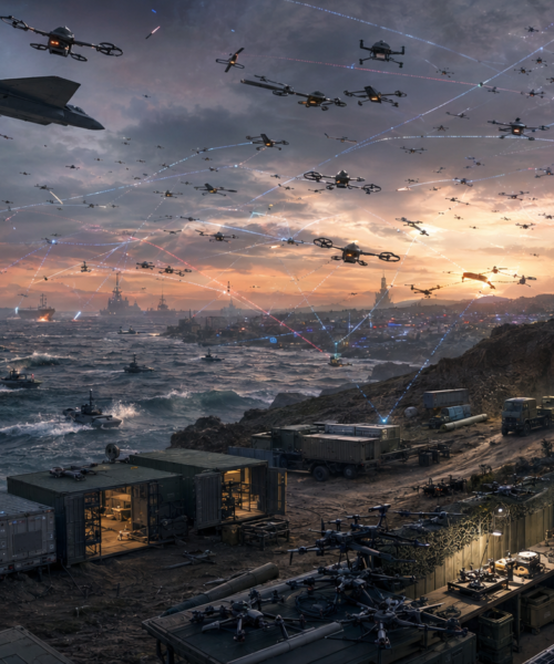 The Swarm Matrix Asymmetric Deterrence, Reconstitution, and the Tech-Industrial Future of Peer Conflict