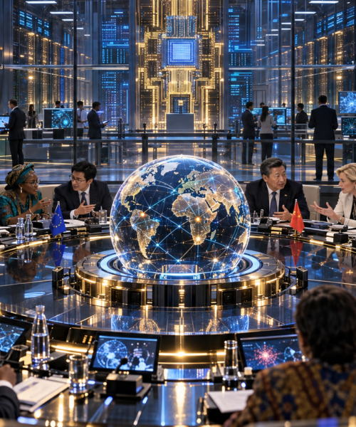 The Politics of Global AI Governance