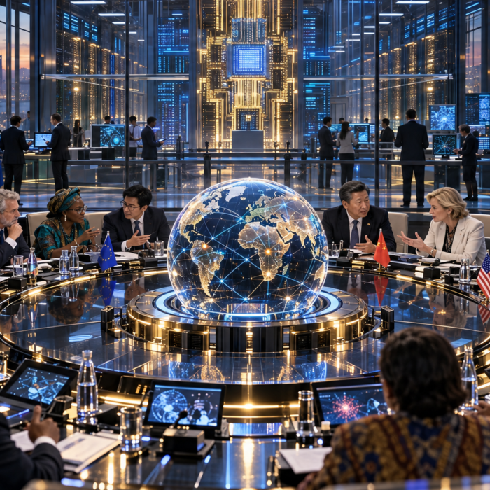 The Politics of Global AI Governance