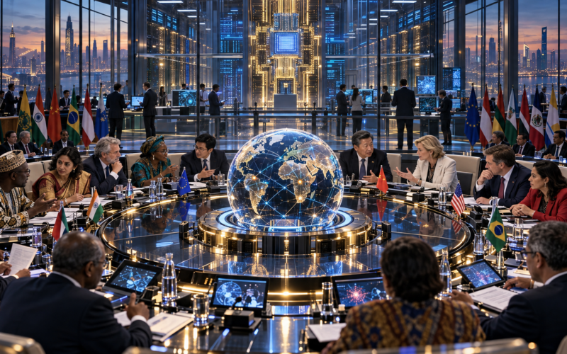 The Politics of Global AI Governance