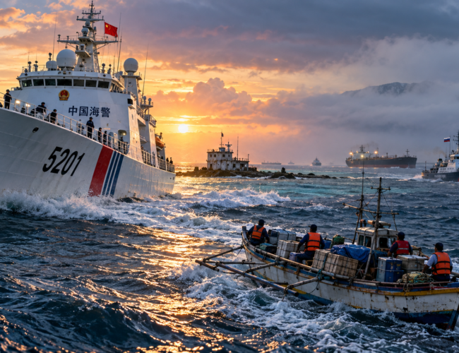 White Hulls, Gray Zones: China, Russia, and a Habituated World