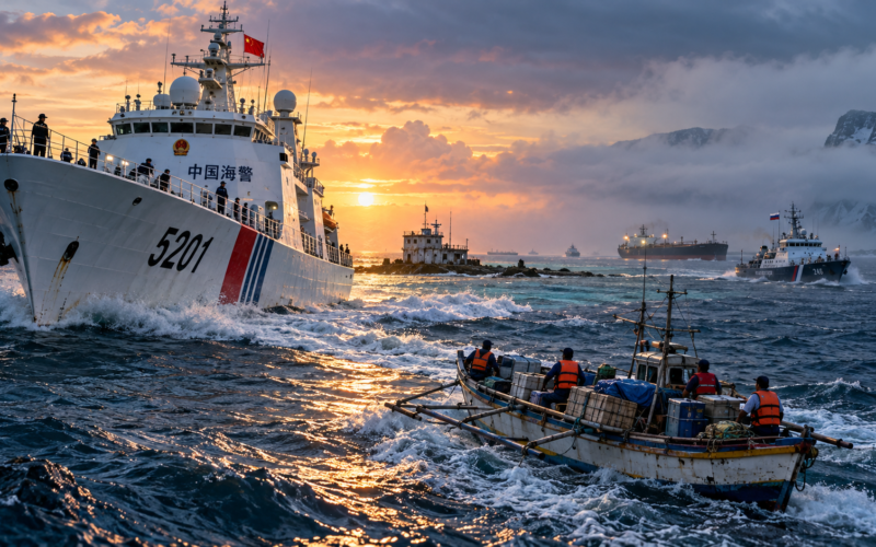White Hulls, Gray Zones: China, Russia, and a Habituated World